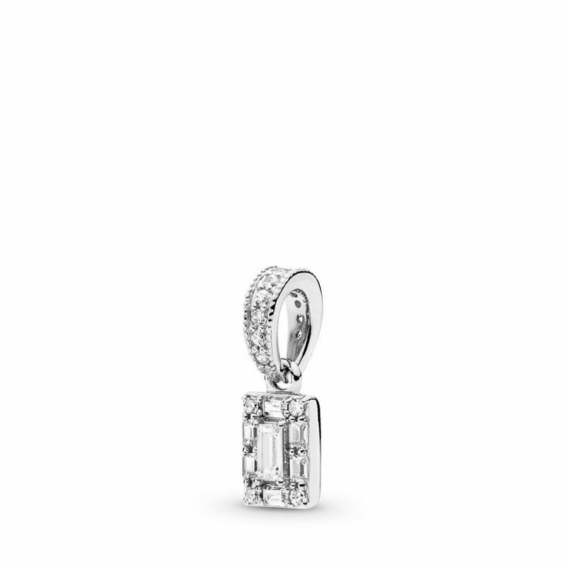 Pandora Australia Luminous Ice Pendant - Sterling Silver | AGEKWV209